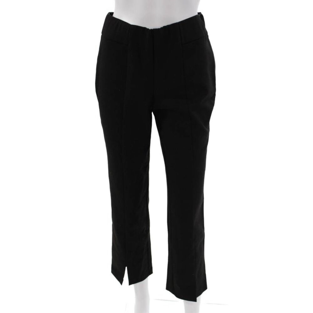 Nelle Atelier Women Cropped Ankle Dress Pants Black Size 4